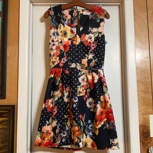 Closet flower pattern dress